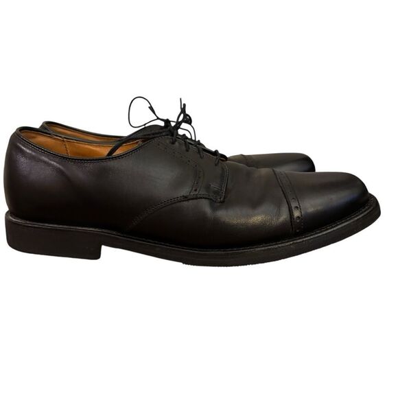 Allen Edmonds Perry Black Leather Men's Event Classic Shoes Size 9 - Picture 2 of 10